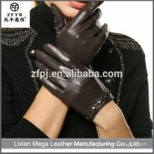Wholesale Low Price High Quality Packet Finger leather Gloves